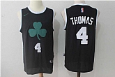 Nike Boston Celtics #4 Isaiah Thomas Black Stitched Jersey,baseball caps,new era cap wholesale,wholesale hats